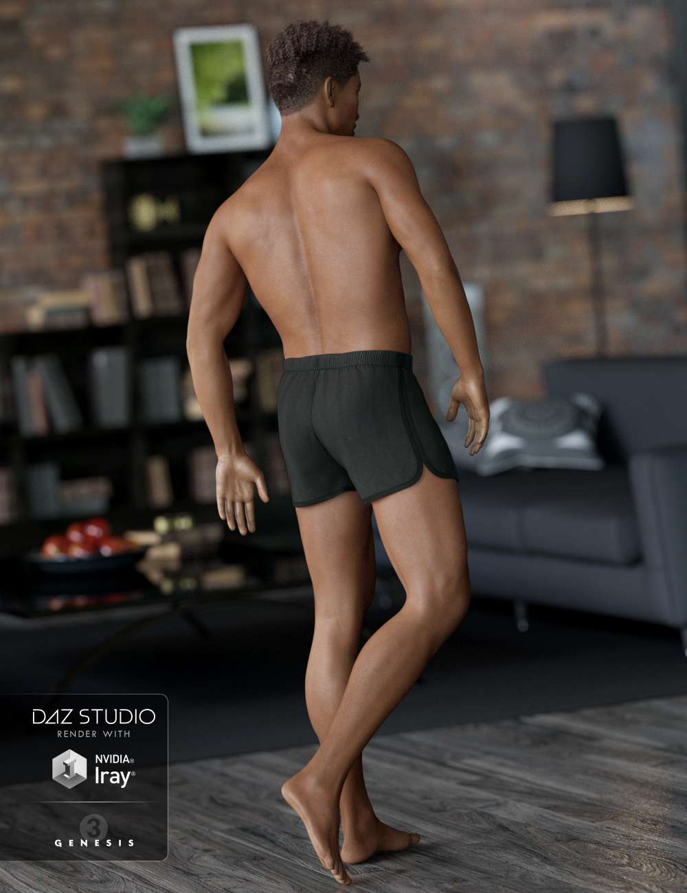 Derek for Darius 7 by: RazielJessaii, 3D Models by Daz 3D