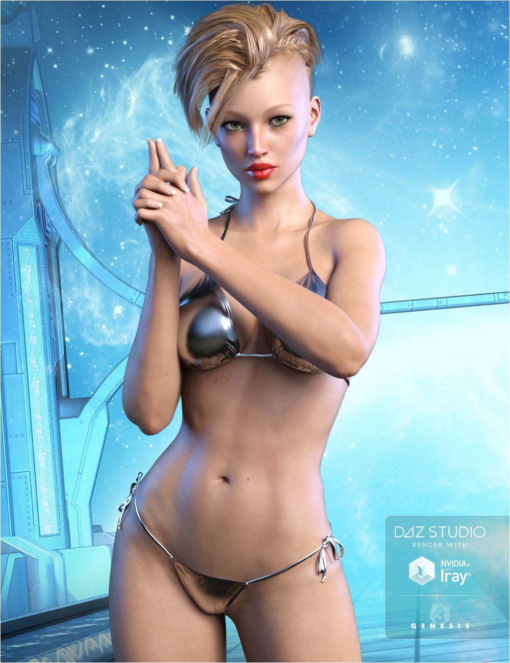 FWSA Saffron HD for Victoria 7 by: Fred Winkler ArtSabby, 3D Models by Daz 3D