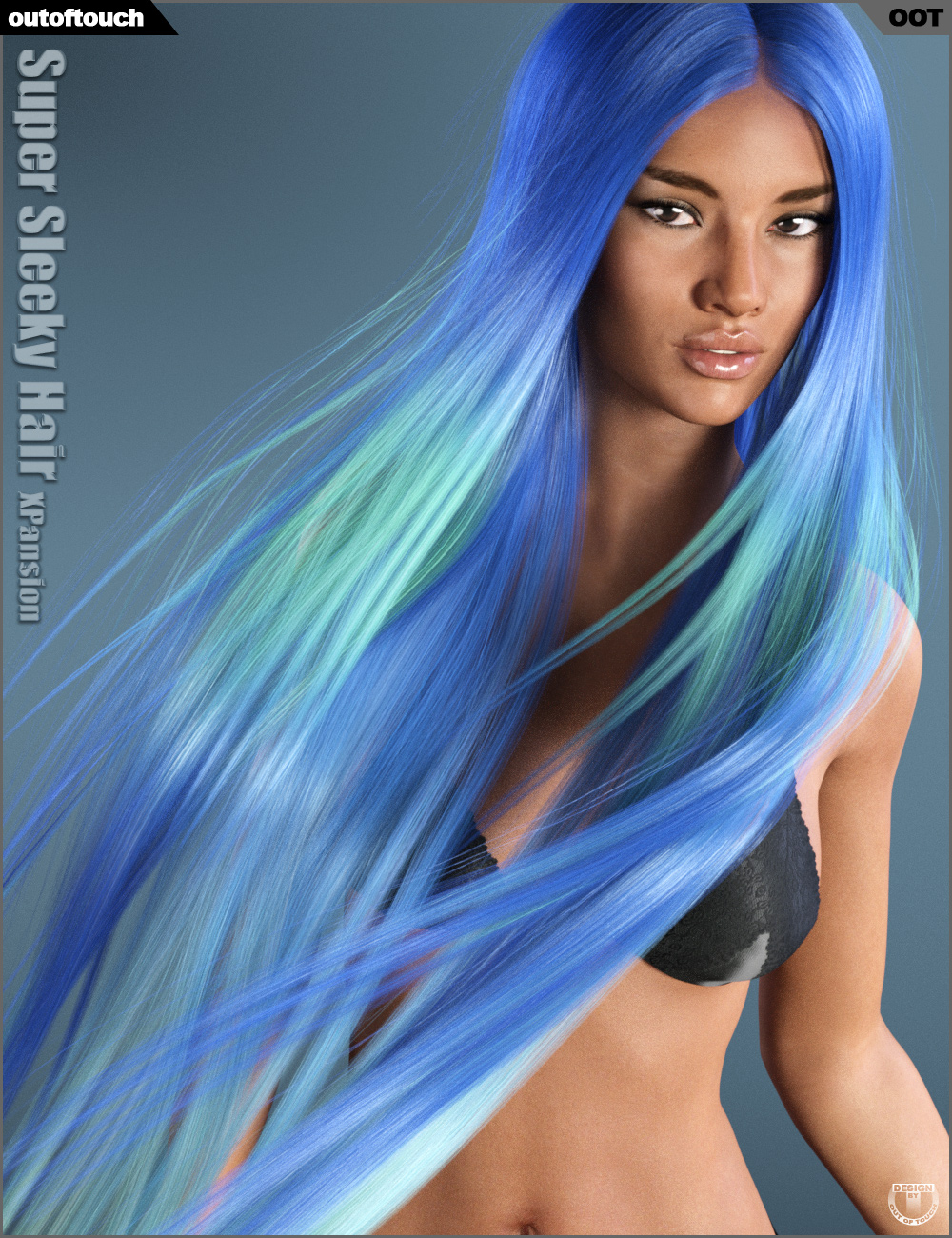 Super Sleeky Hair and OOT Hairblending 2.0 Texture XPansion Super Sleeky Hair and OOT Hairblending 2.0 Texture XPansion by: outoftouch, 3D Models by Daz 3D