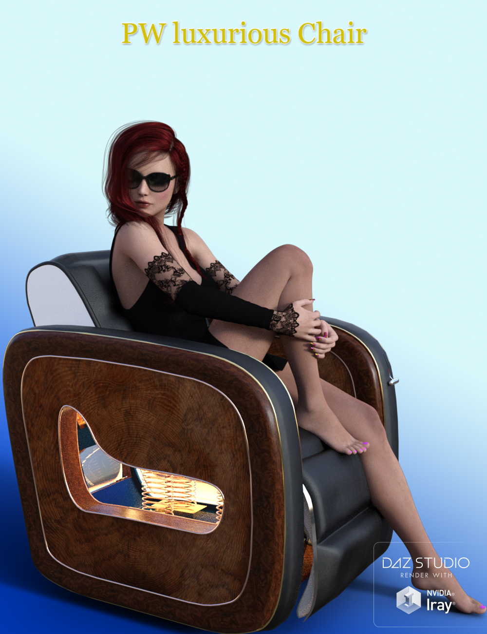 Luxurious Chair and Sofa Luxurious Chair and Sofa by: PW Productions, 3D Models by Daz 3D