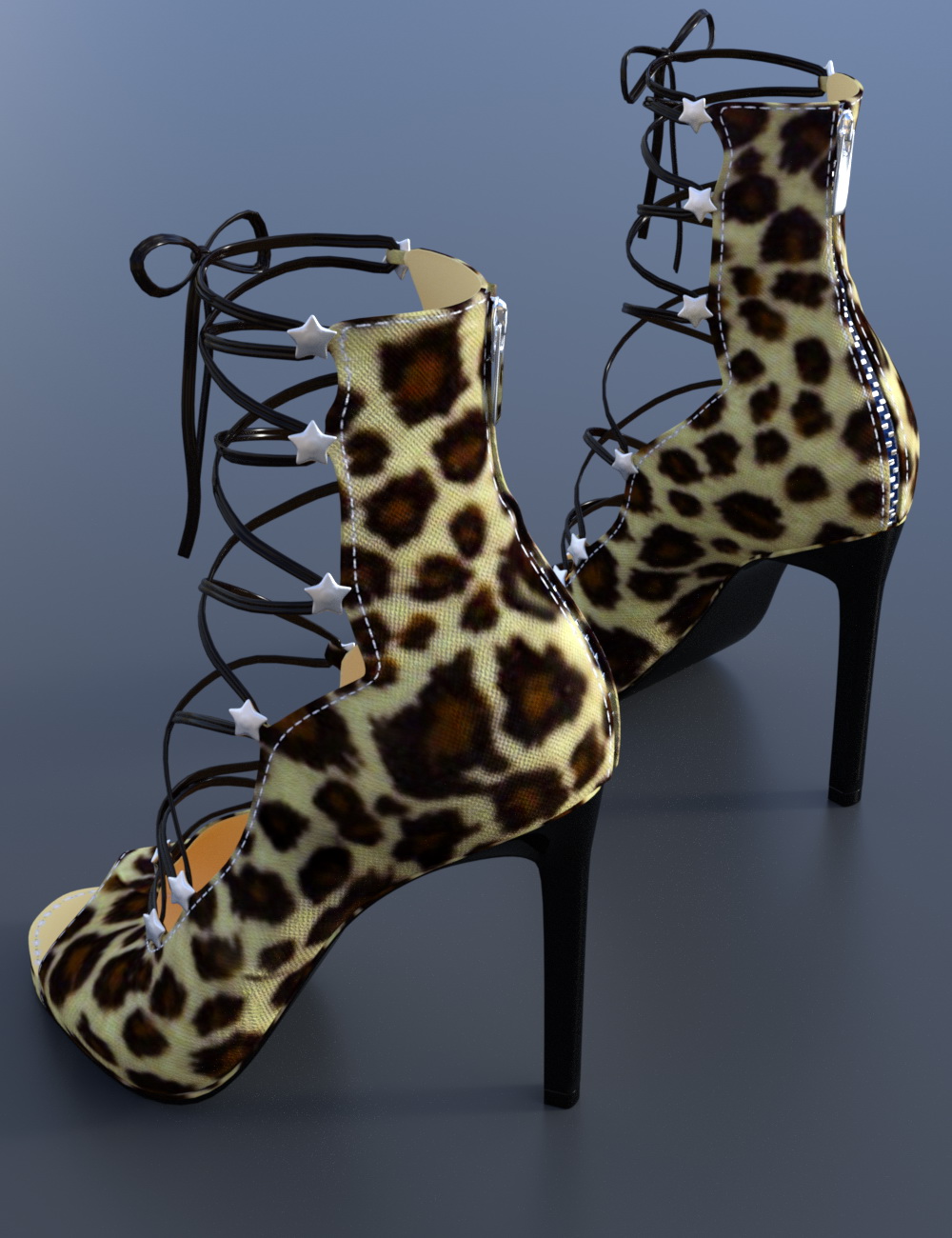 Corset Heels for Genesis 3 Female(s) by: chungdan, 3D Models by Daz 3D