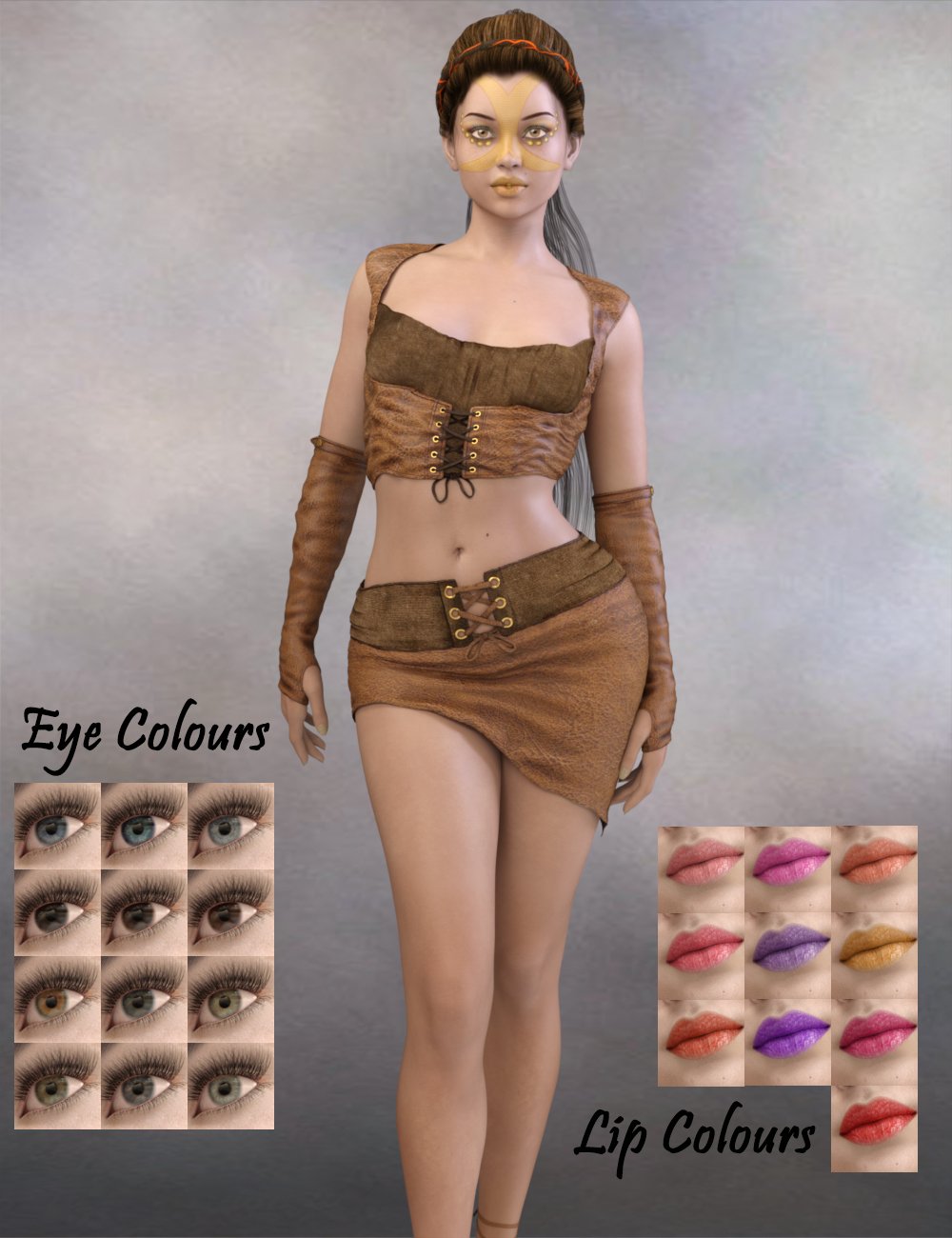 DE Michelle for Genesis 3 Female by: Dark-Elf, 3D Models by Daz 3D