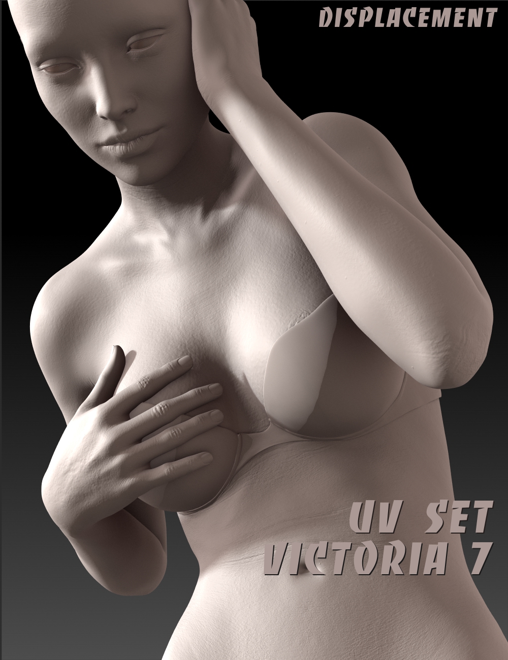 Ultra Detailed Displacement Maps for Victoria 7 by: AlFan, 3D Models by Daz 3D