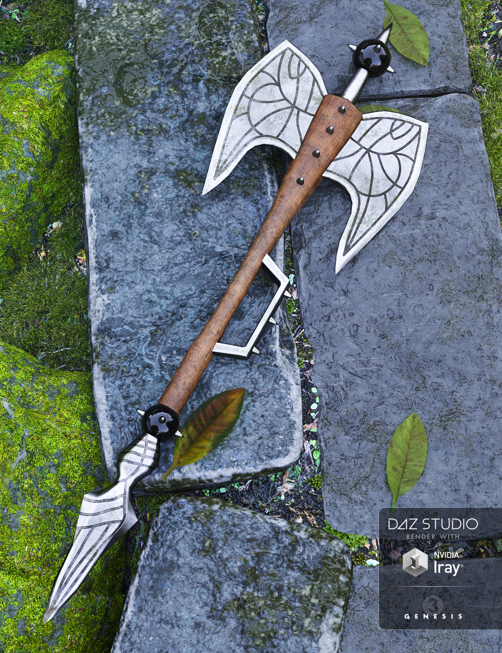 Weapon Collection for Genesis 3 and 8 Male(s) Weapon Collection for Genesis 3 and 8 Male(s) by: ARTCollab, 3D Models by Daz 3D