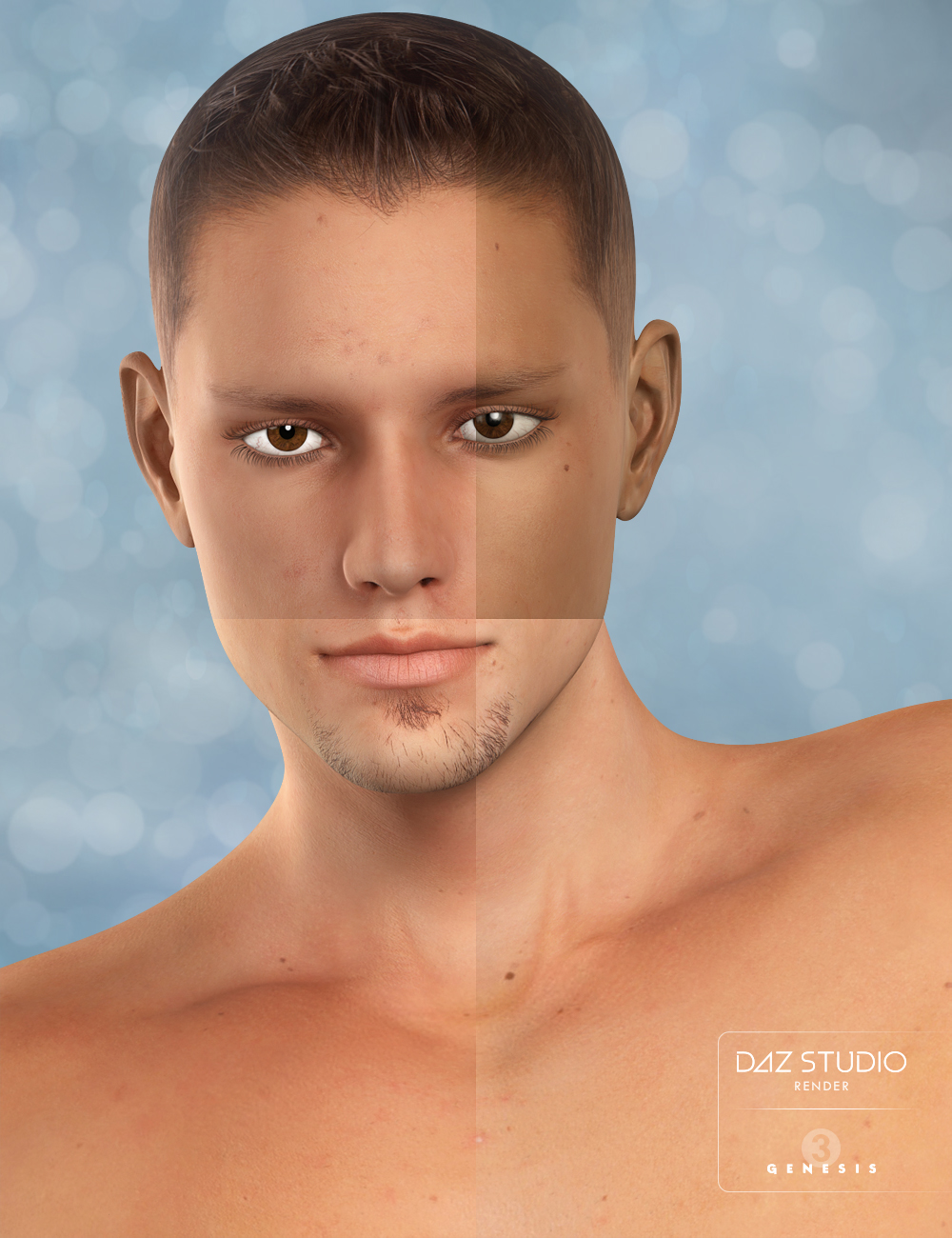 MST Genesis 3 Male Skin Merchant Resource by: Mstene, 3D Models by Daz 3D