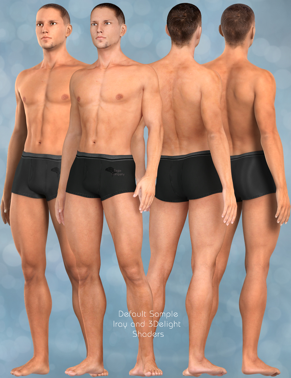 MST Genesis 3 Male Skin Merchant Resource by: Mstene, 3D Models by Daz 3D