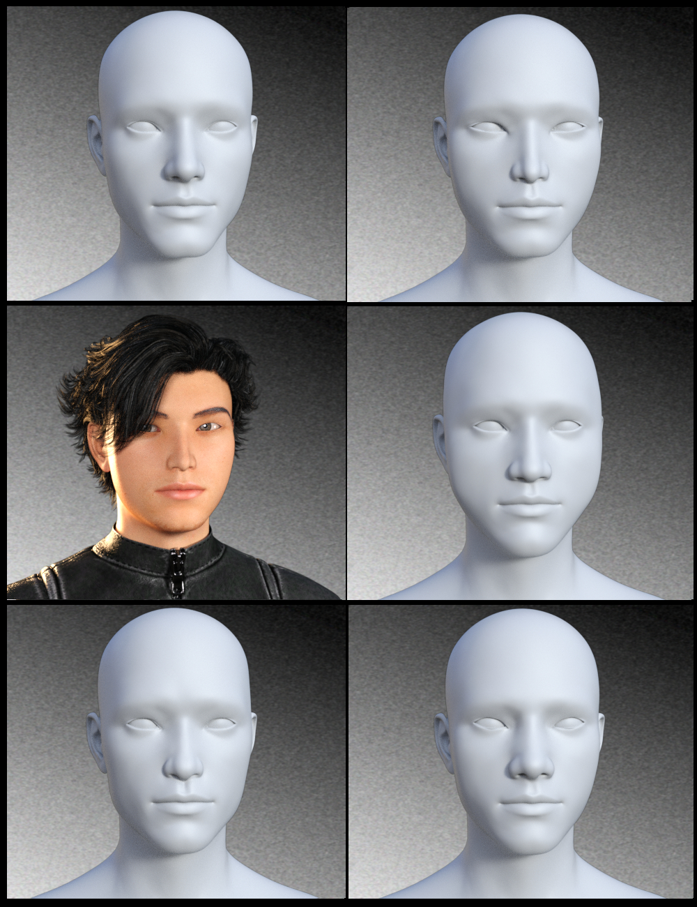 People of Earth: Faces of Asia Genesis 3 Male People of Earth: Faces of Asia Genesis 3 Male by: Sickleyield, 3D Models by Daz 3D