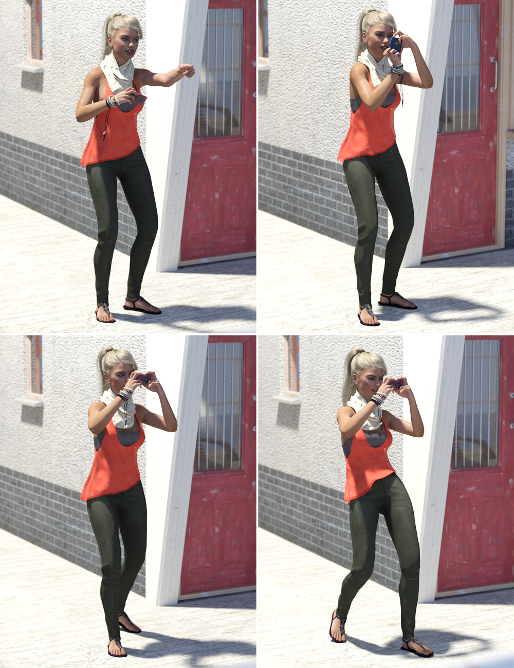 Street Photography Poses for Genesis 3 Street Photography Poses for Genesis 3 by: FeralFey, 3D Models by Daz 3D