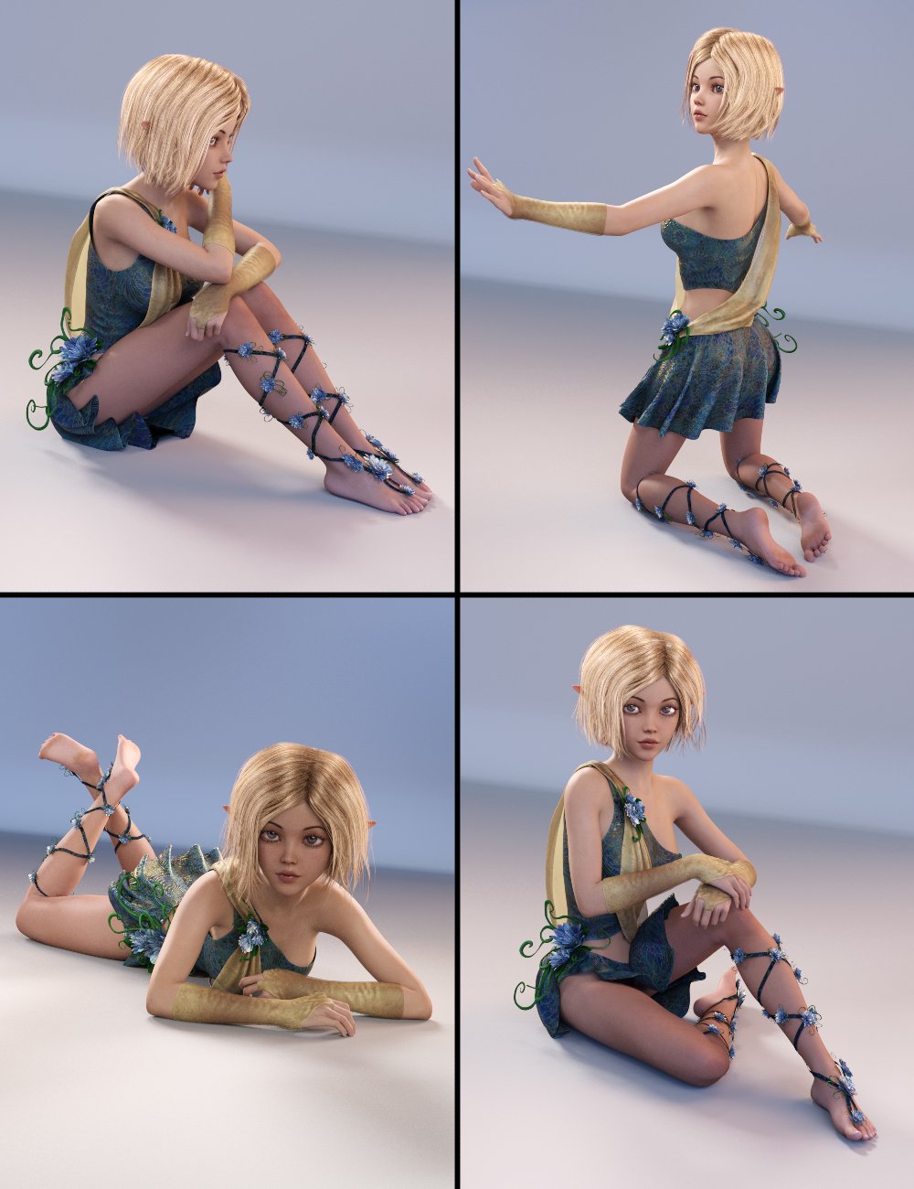 Striking Poses for Mika 7 and Genesis 3 Female Striking Poses for Mika 7 and Genesis 3 Female by: Diane, 3D Models by Daz 3D