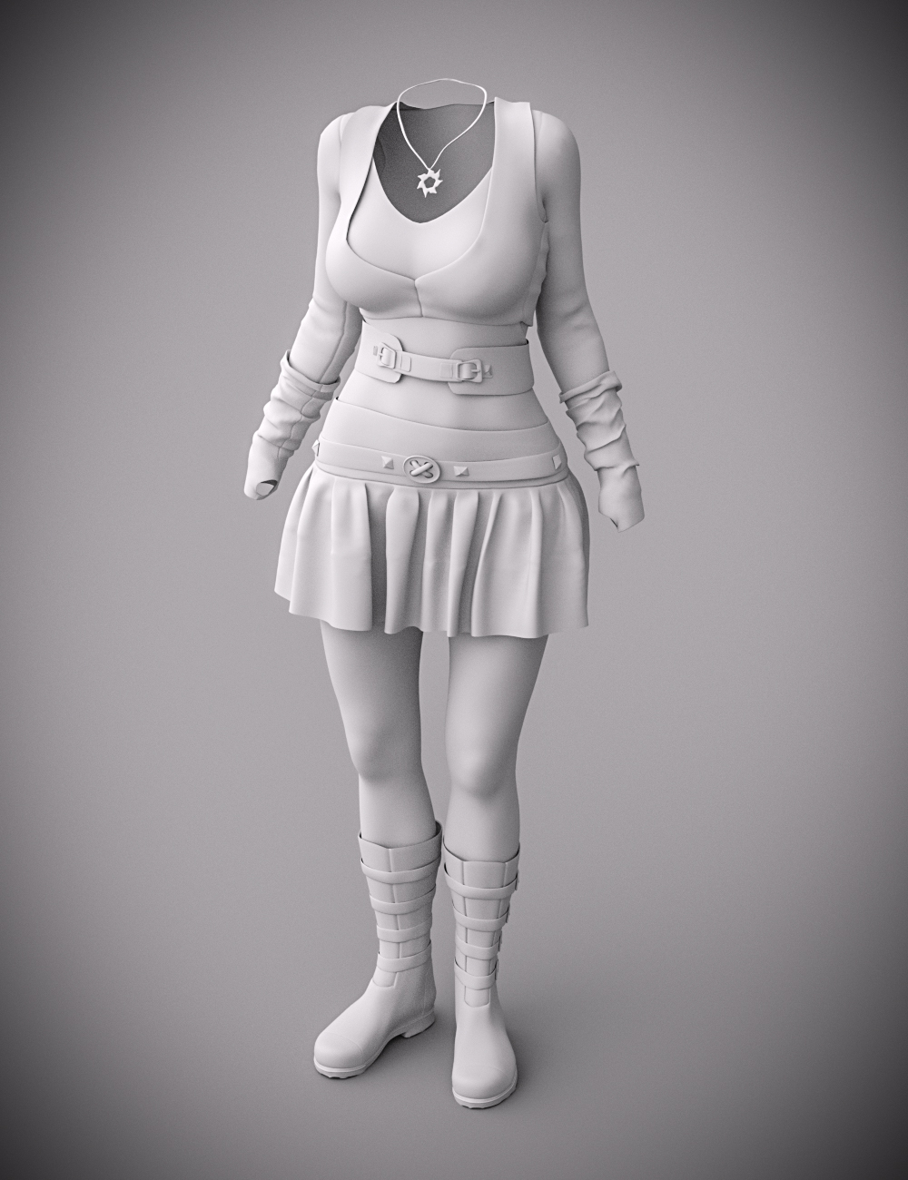 Gone Girl Outfit for Genesis 3 Female(s) by: NikisatezAnna Benjamin, 3D Models by Daz 3D