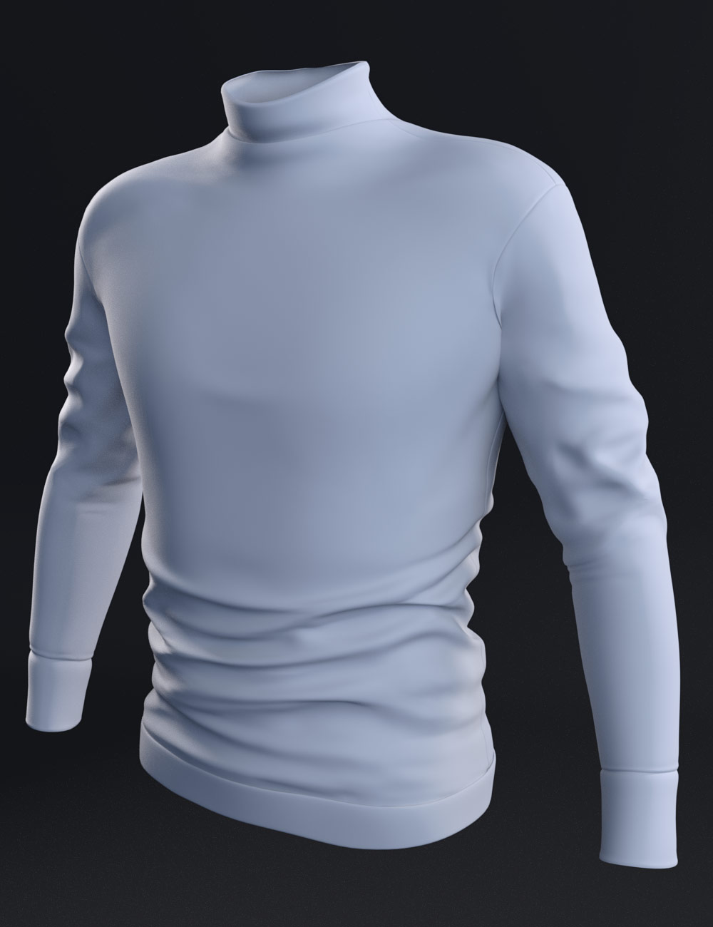 Real Feel Turtleneck Modern for Genesis 3 Male(s) by: 4blueyes, 3D Models by Daz 3D