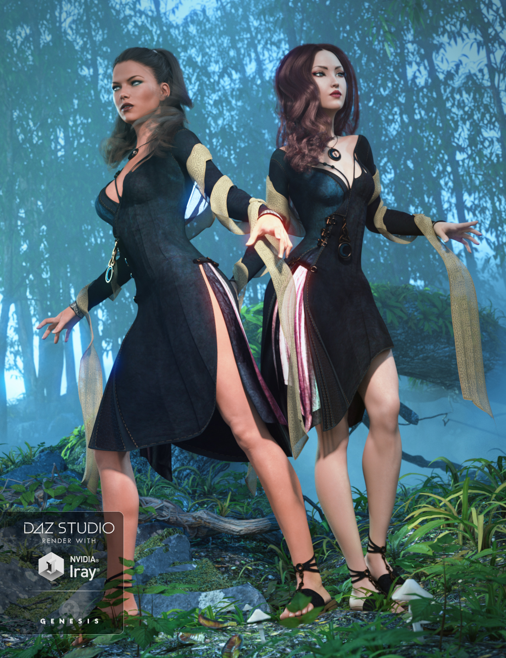 Morrigan Outfit for Genesis 3 Female(s) Morrigan Outfit for Genesis 3 Female(s) by: DirtyFairyMada, 3D Models by Daz 3D