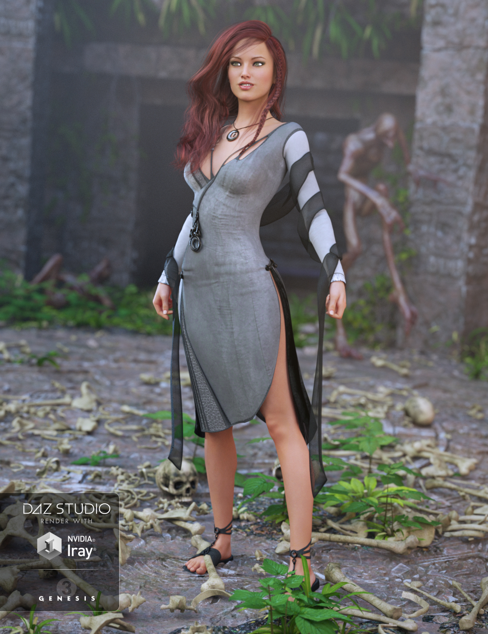 Morrigan Outfit Textures by: DirtyFairy, 3D Models by Daz 3D