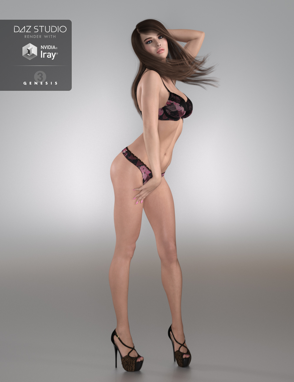 DT- Cindy for Genesis 3 Female(s) by: Digital Touch, 3D Models by Daz 3D