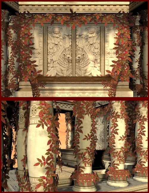 Palace of Leaves by: , 3D Models by Daz 3D