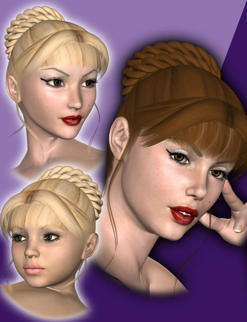 Fantasy Dreams Hair by: LesthatVal3dart, 3D Models by Daz 3D