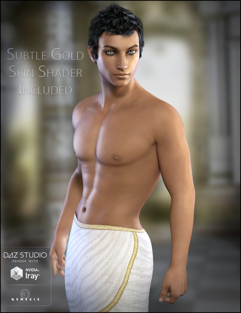 Enkil for Genesis 3 Male | Daz 3D