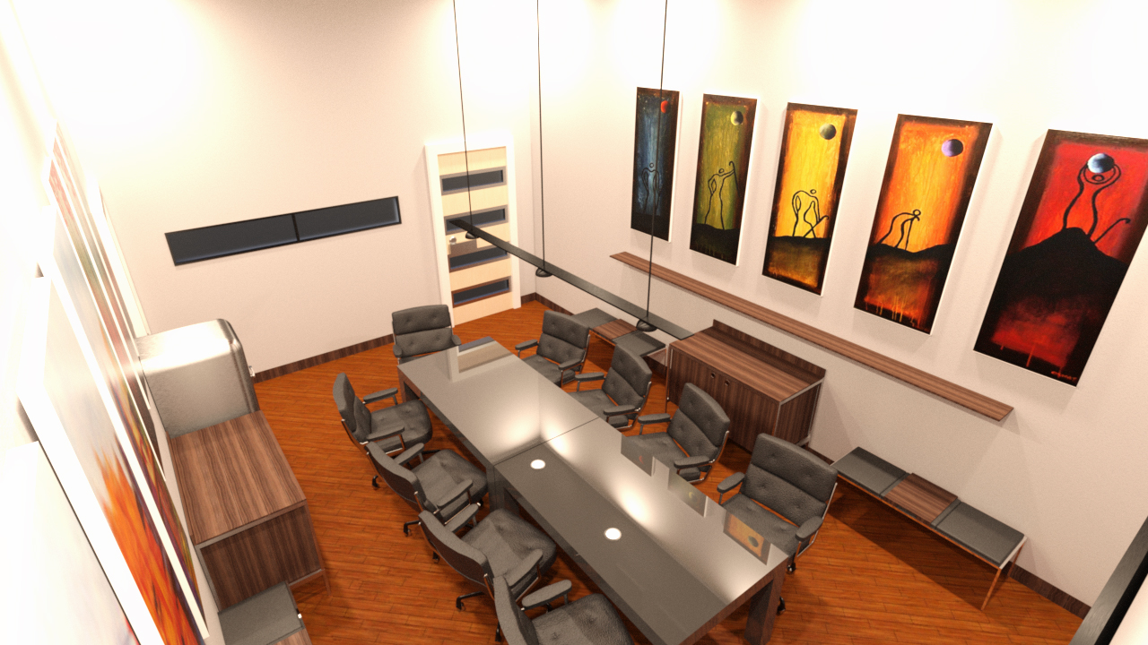 Tesla Meeting Room by: Tesla3dCorp, 3D Models by Daz 3D