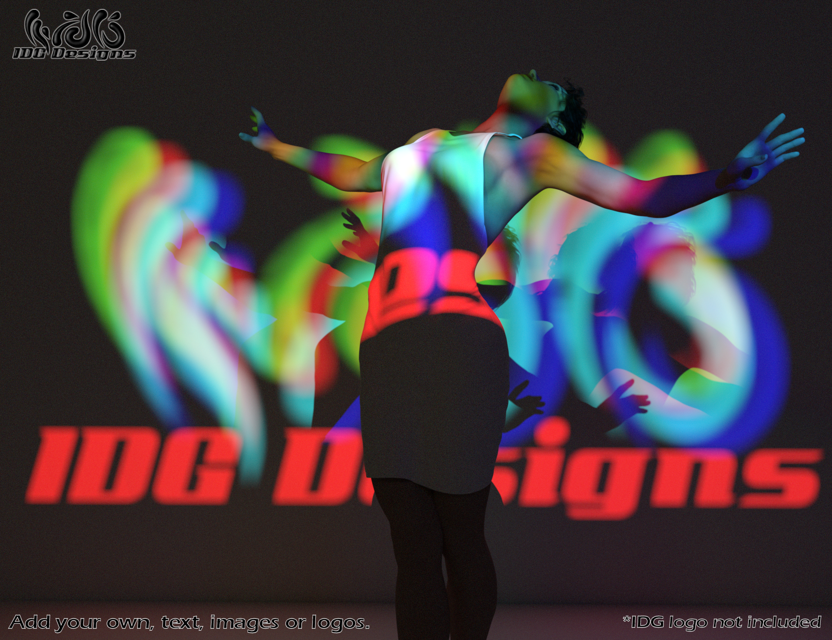 IDG Iray Gel Lights and Gobos by: IDG DesignsDestinysGardenInaneGlory, 3D Models by Daz 3D