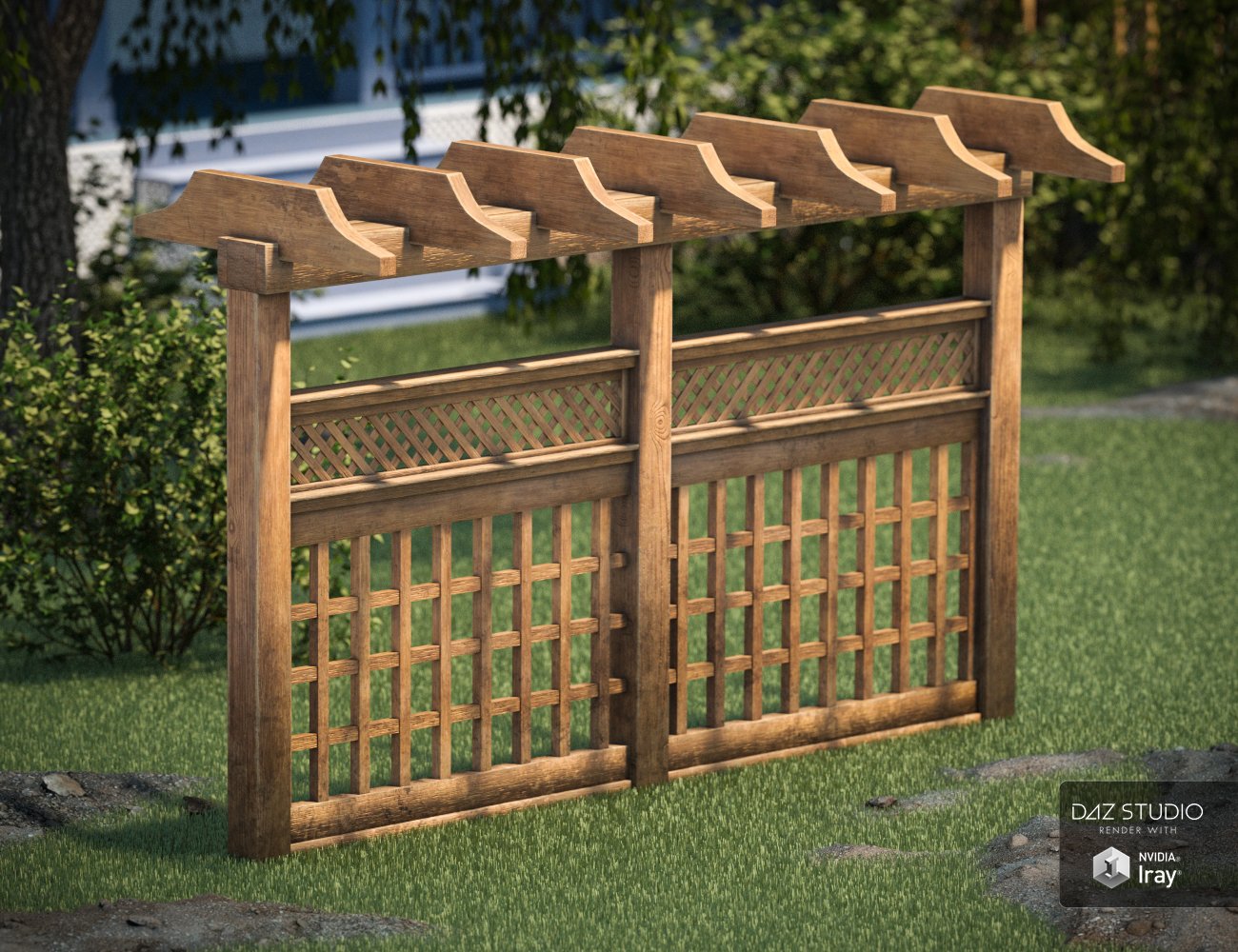 The Fence Collection by: ARTCollab, 3D Models by Daz 3D
