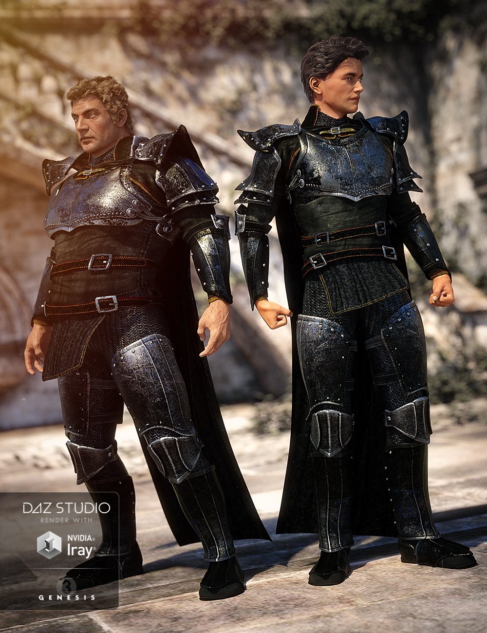 Chevalier Armor for Genesis 3 Male(s) Chevalier Armor for Genesis 3 Male(s) by: Anna BenjaminBarbara Brundon, 3D Models by Daz 3D