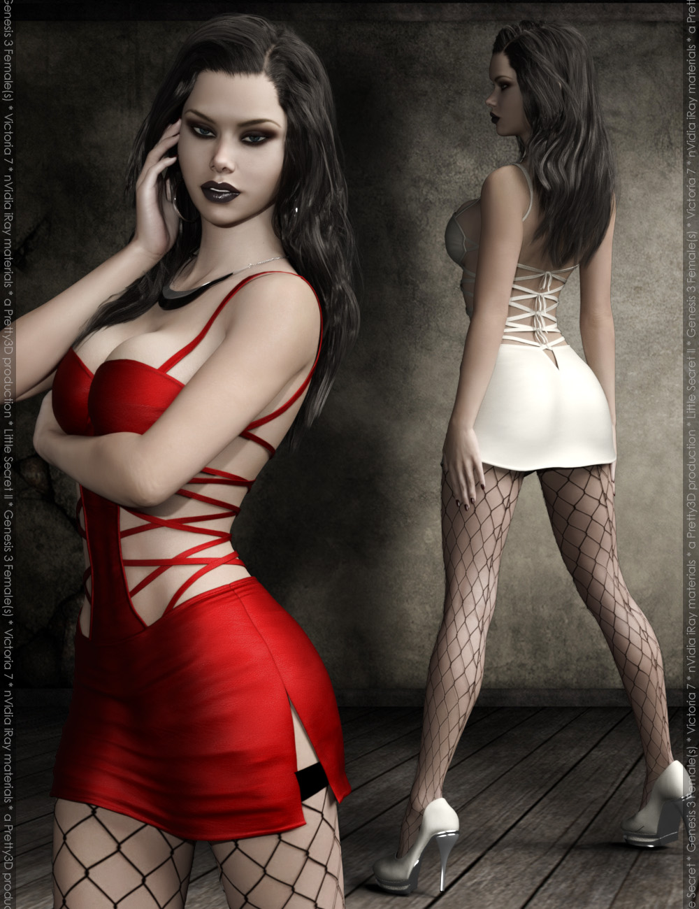 Little Secret II for Genesis 3 Female(s) Little Secret II for Genesis 3 Female(s) by: Pretty3D, 3D Models by Daz 3D