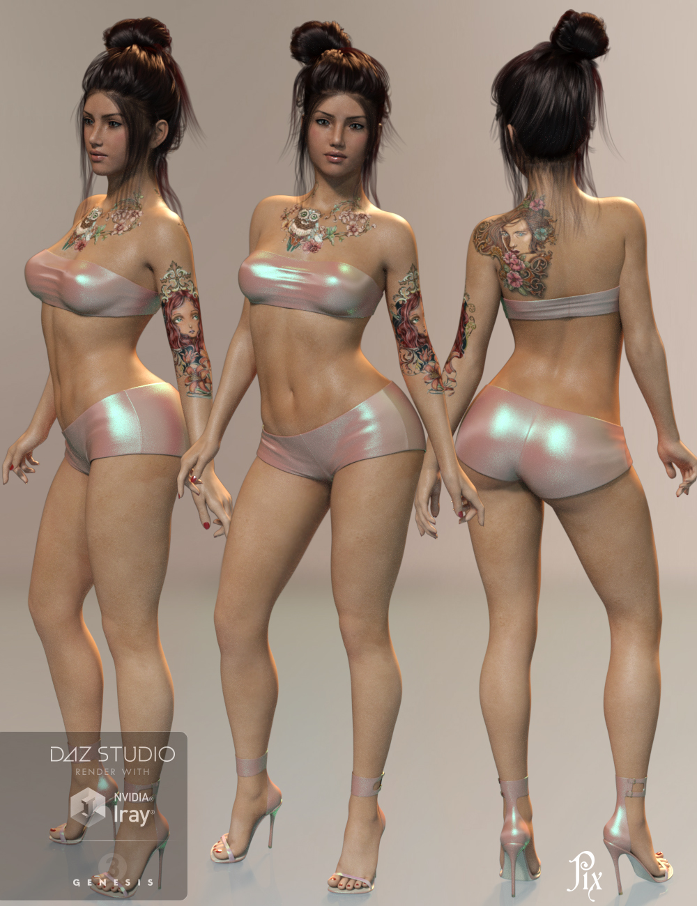 Pix Lucy for Genesis 3 Female(s) Pix Lucy for Genesis 3 Female(s) by: Pixeluna, 3D Models by Daz 3D