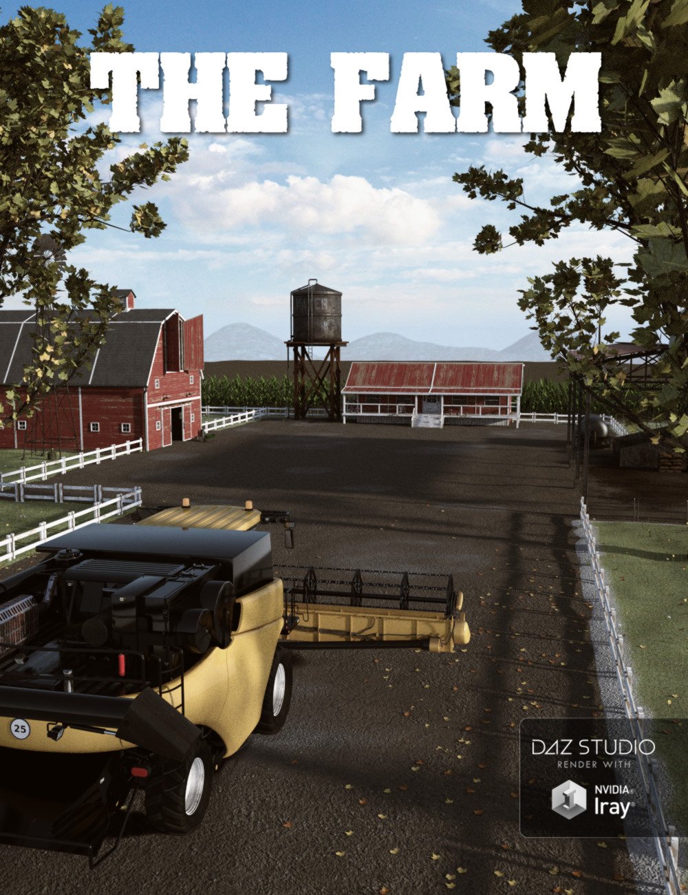 Farm by: Mely3D, 3D Models by Daz 3D