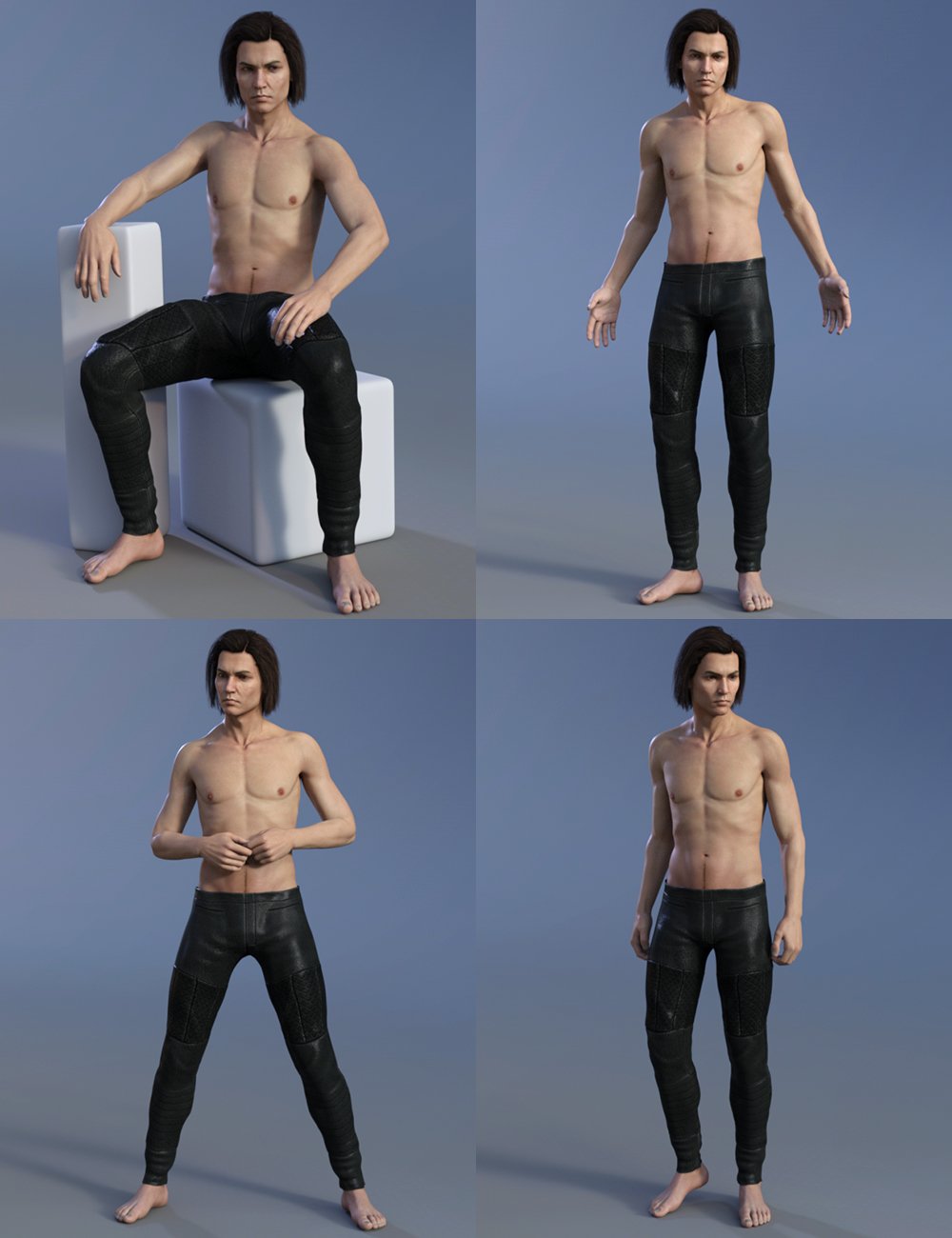 DA Lucian 7 Shadow Pose Set DA Lucian 7 Shadow Pose Set by: Design Anvil, 3D Models by Daz 3D