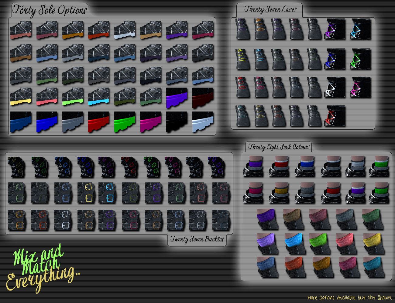 Real Jammin TreadZ Real Jammin TreadZ by: ForbiddenWhispers, 3D Models by Daz 3D