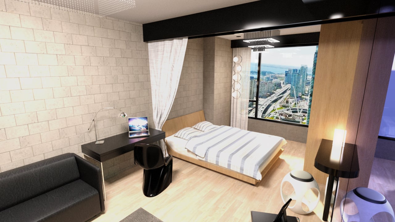 Tesla Elegant Bedroom by: Tesla3dCorp, 3D Models by Daz 3D