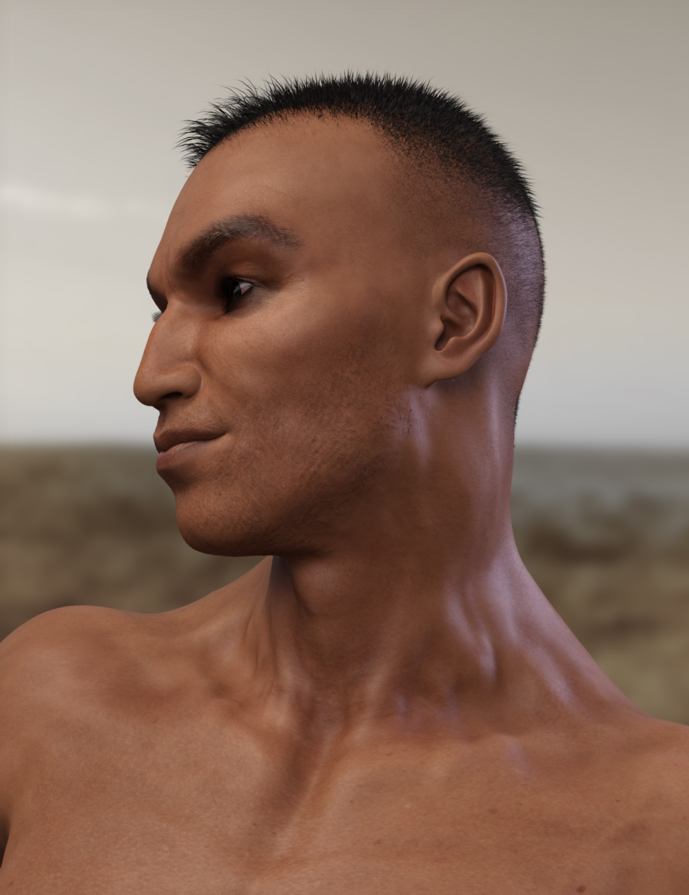 Anicinabe for Genesis 3 Male by: RawArt, 3D Models by Daz 3D