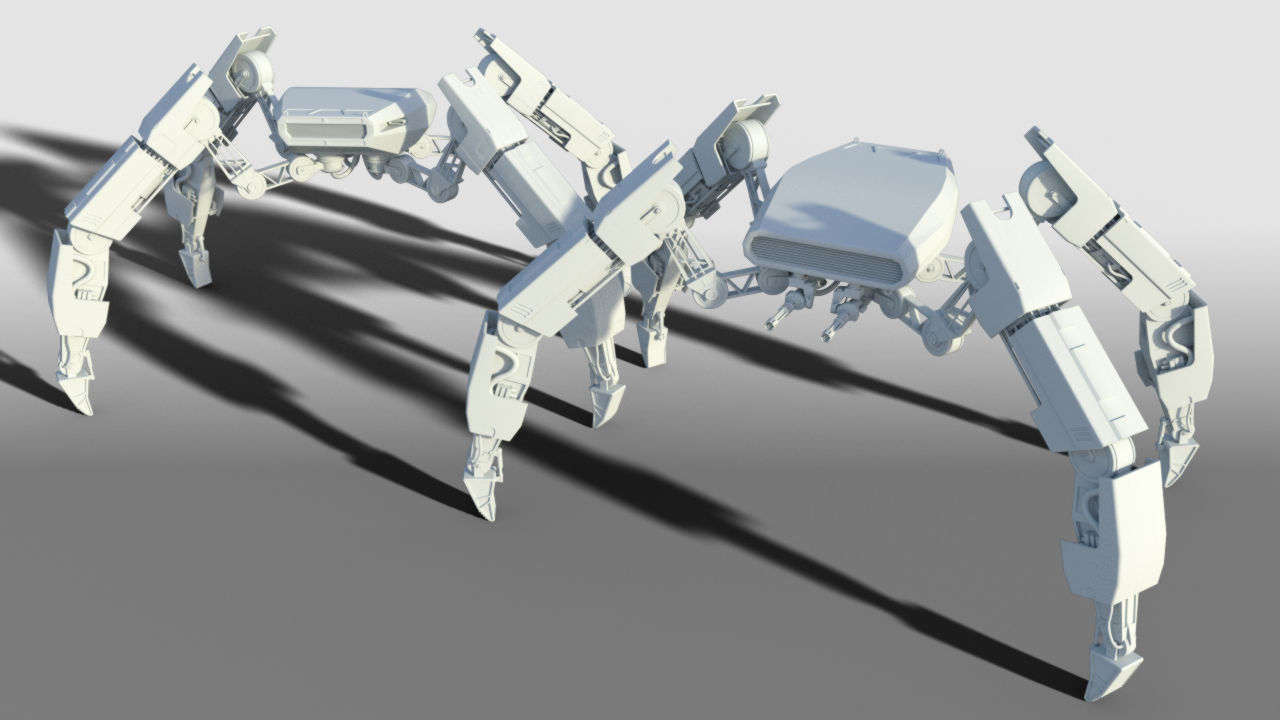 Quadropod Quadropod by: Mely3D, 3D Models by Daz 3D