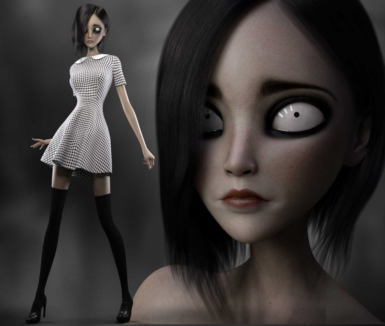 HP Myrtle for Star 2.0 and Aiko 7 by: SR3, 3D Models by Daz 3D