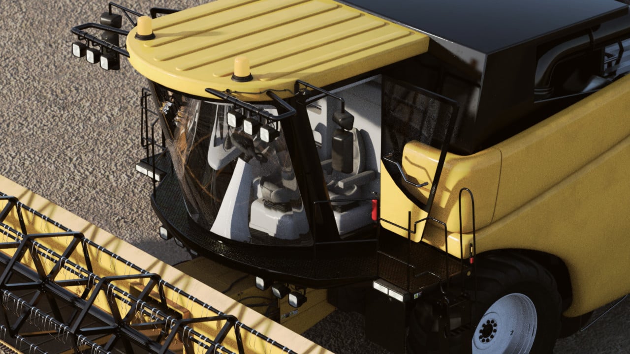Combine Harvester Combine Harvester by: Mely3D, 3D Models by Daz 3D