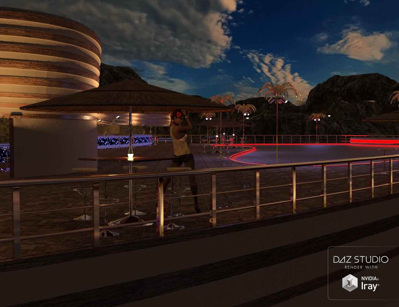 Airport Island - Mariana Trench Resort Airport Island - Mariana Trench Resort by: PW Productions, 3D Models by Daz 3D