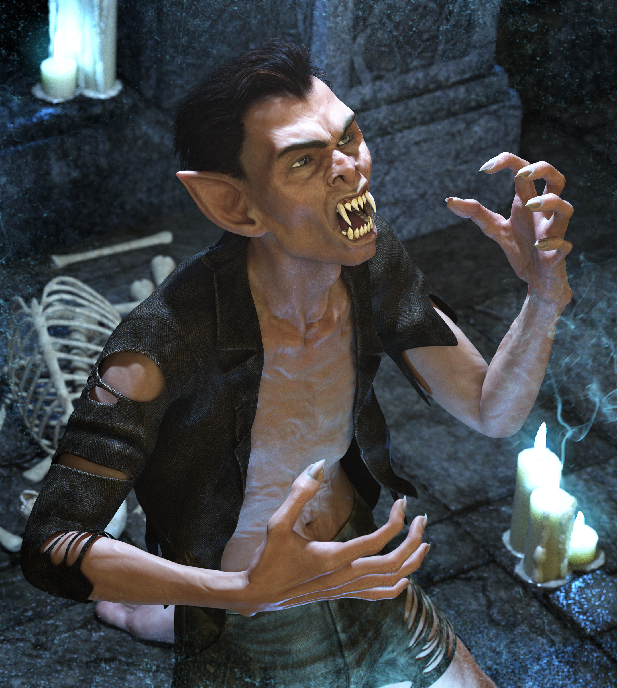 Undead Creature Creator HD Morph Pack for Genesis 3 Male Undead Creature Creator HD Morph Pack for Genesis 3 Male by: , 3D Models by Daz 3D