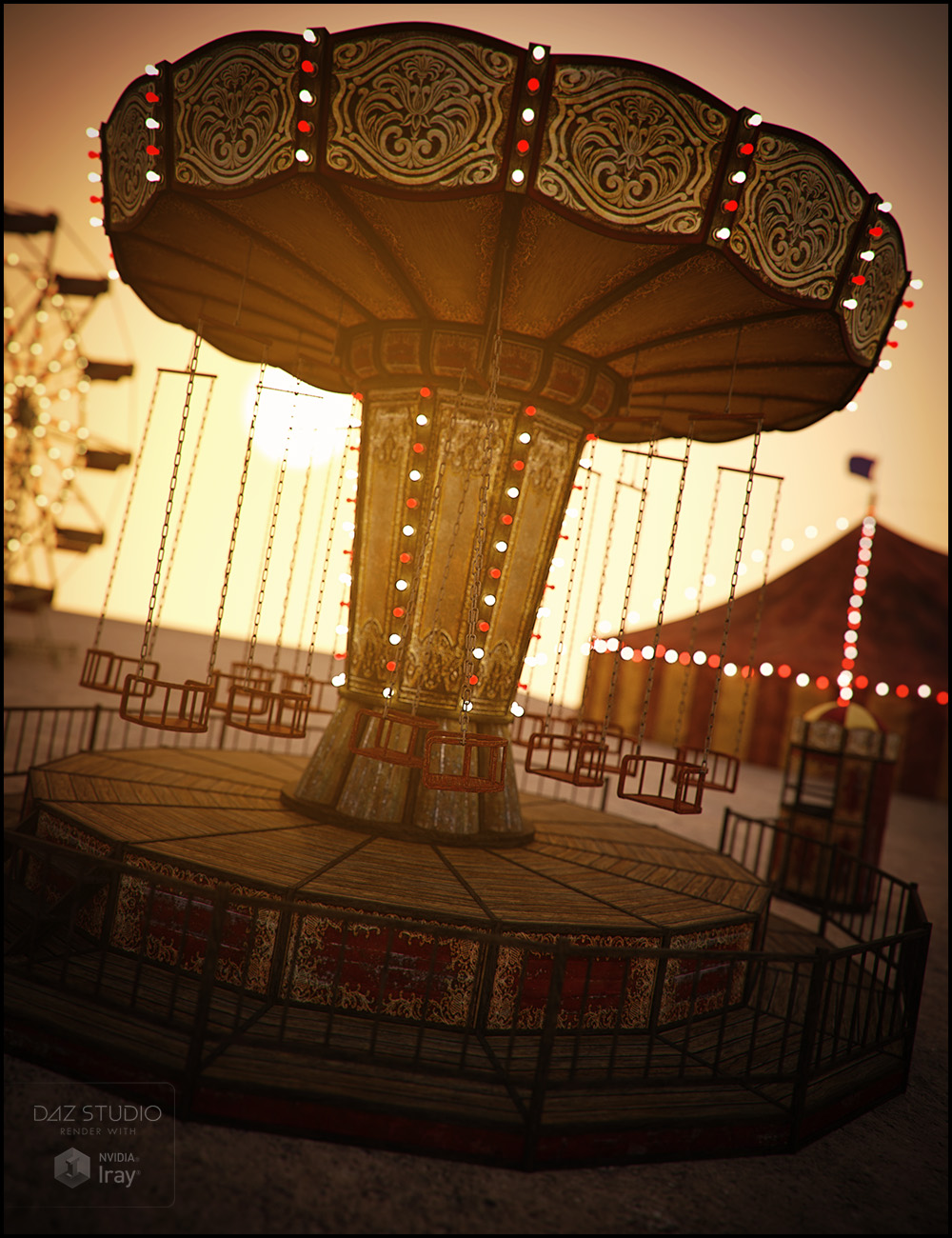 Carnival Pack I Iray Addon Carnival Pack I Iray Addon by: Jack Tomalin, 3D Models by Daz 3D