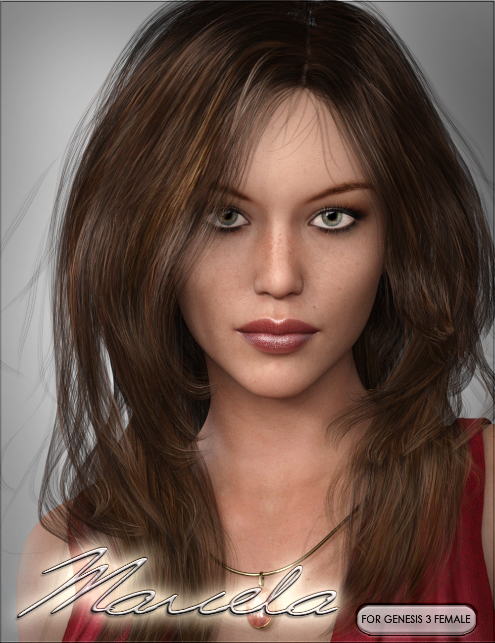 HPVYK Marcela for Genesis 3 Female by: SR3vyktohria, 3D Models by Daz 3D