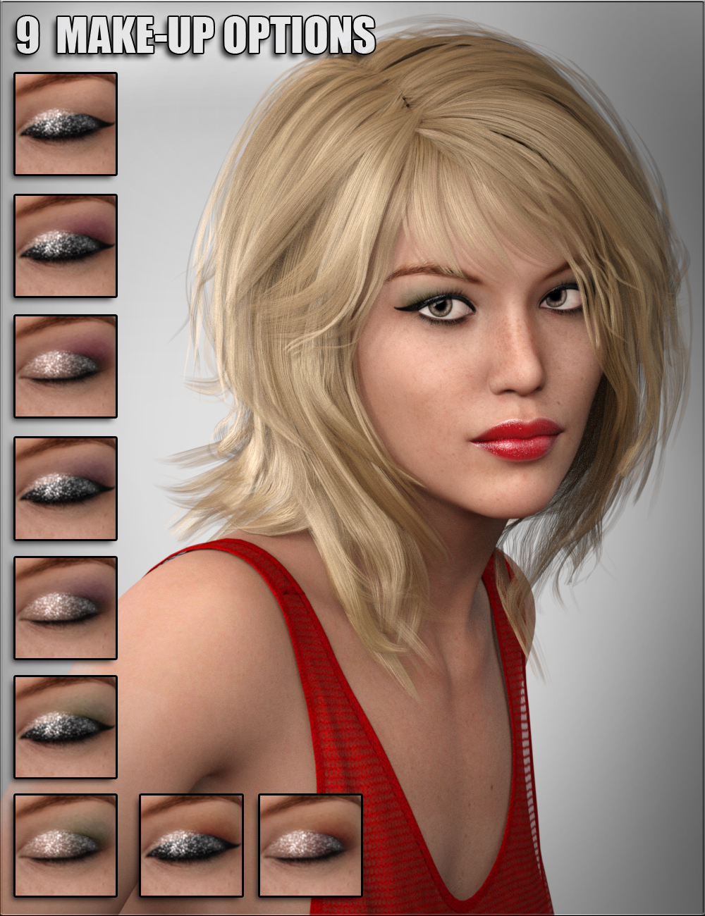 HPVYK Marcela for Genesis 3 Female by: SR3vyktohria, 3D Models by Daz 3D