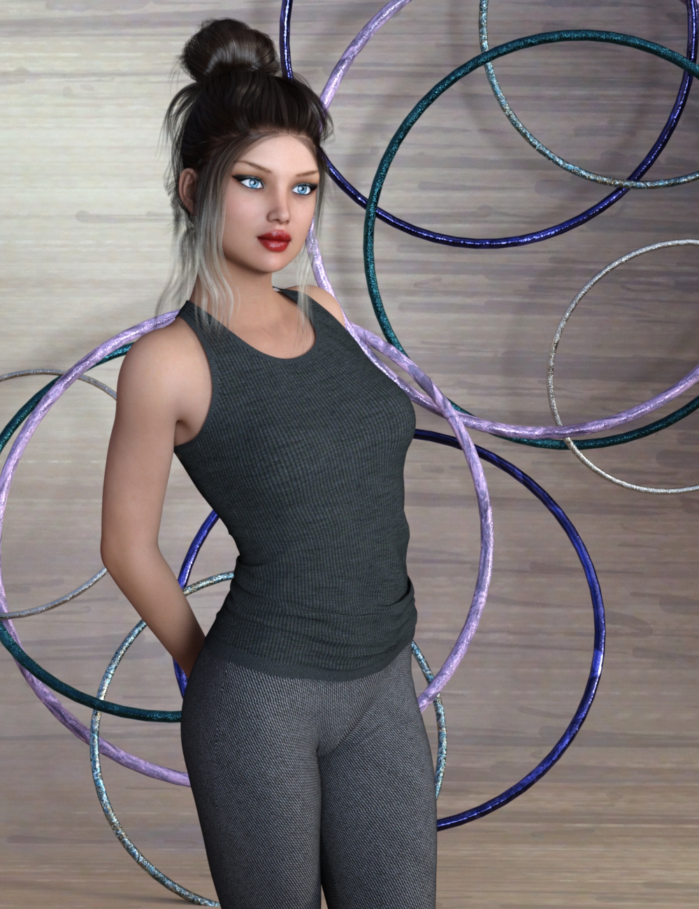 Lazy Days for Genesis 3 Female(s) by: PandyGirl, 3D Models by Daz 3D