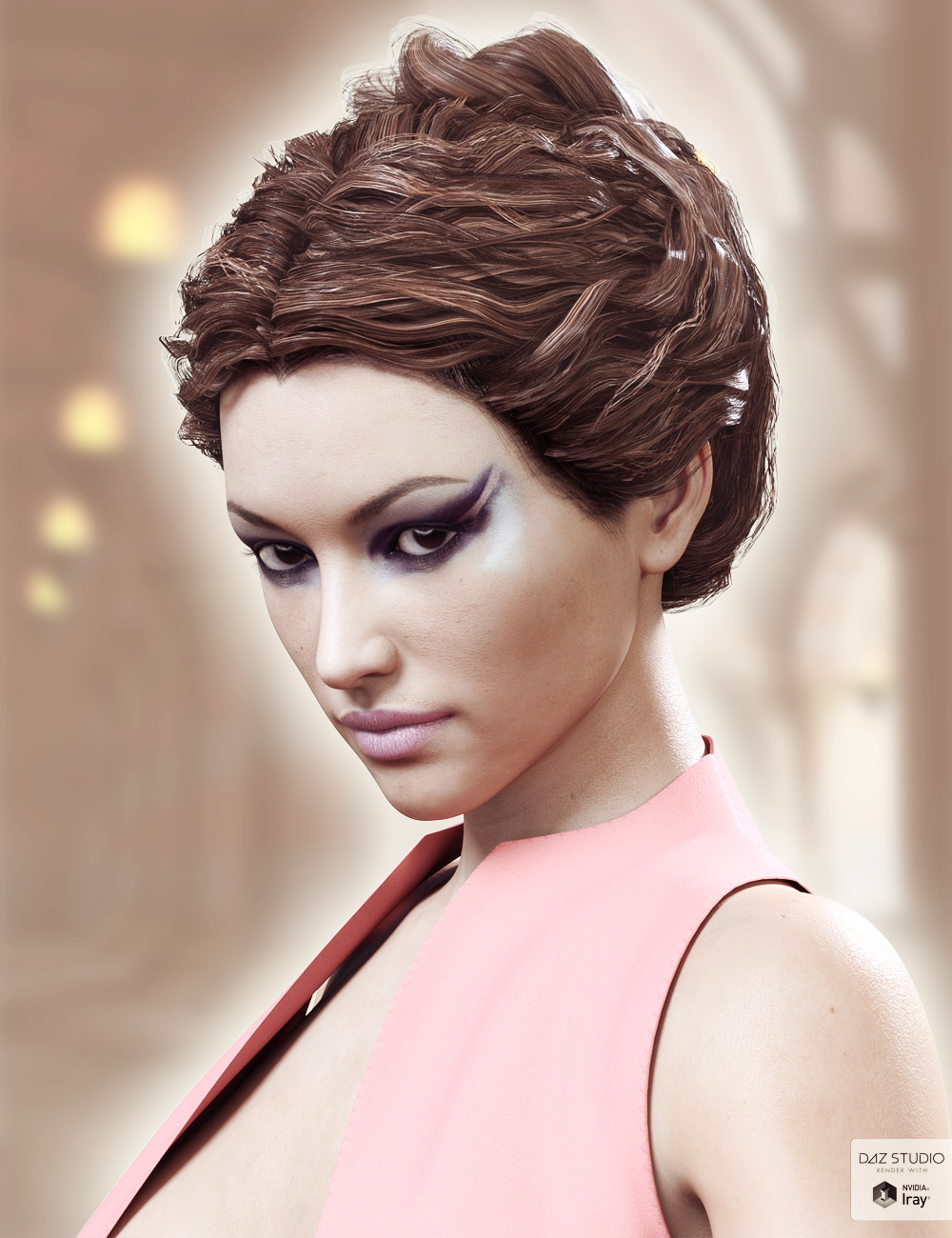 Extreme Closeup: Smoldering Pastels for Genesis 3 Female by: ForbiddenWhispers, 3D Models by Daz 3D