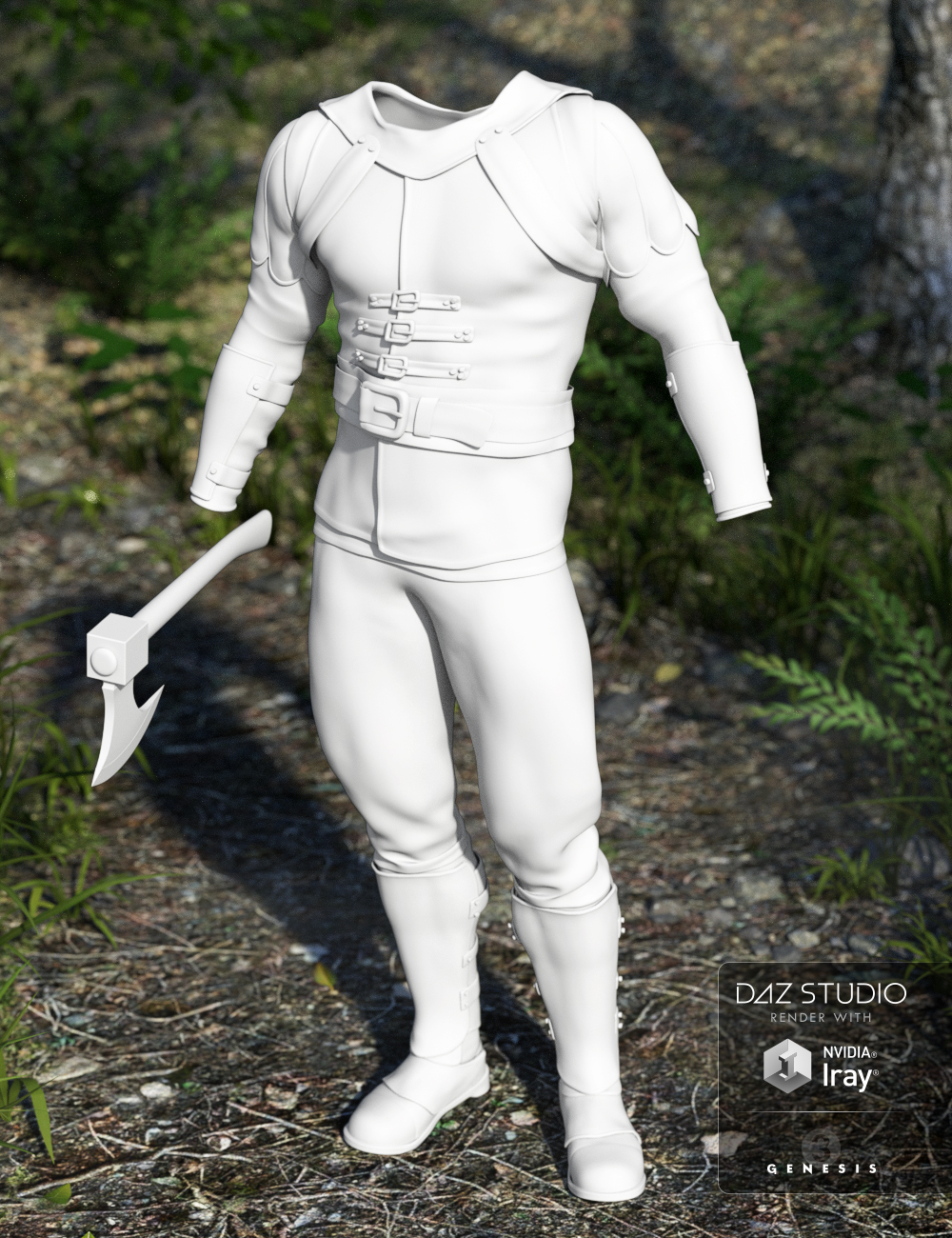 The Huntsman Outfit for Genesis 3 Male(s) by: Barbara Brundon, 3D Models by Daz 3D