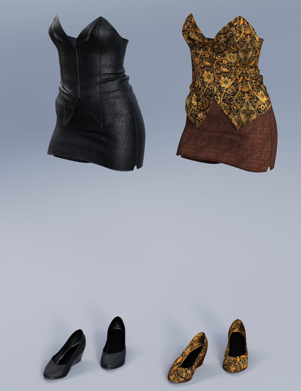 Lex Outfit Classic Texture Add-On by: bucketload3d, 3D Models by Daz 3D