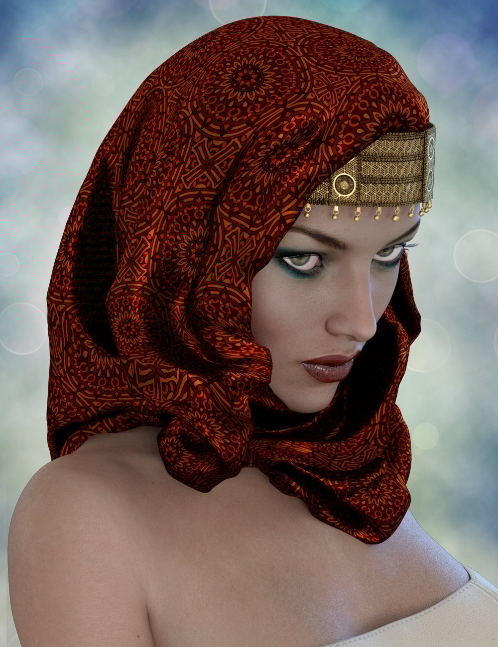 X-Fashion Turban Scarf for Genesis 3 Female(s) X-Fashion Turban Scarf for Genesis 3 Female(s) by: xtrart-3d, 3D Models by Daz 3D