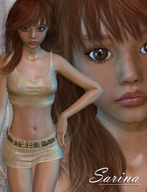 Sarina by: ThorneSarsa, 3D Models by Daz 3D