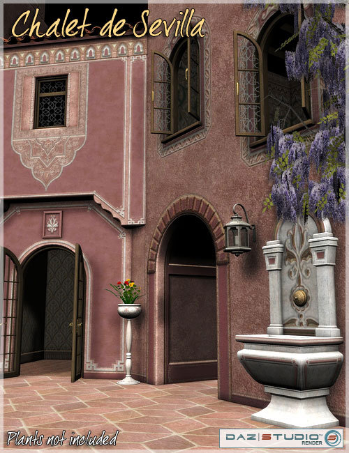 Spanish Rose -- Chalet de Sevilla Spanish Rose -- Chalet de Sevilla by: , 3D Models by Daz 3D