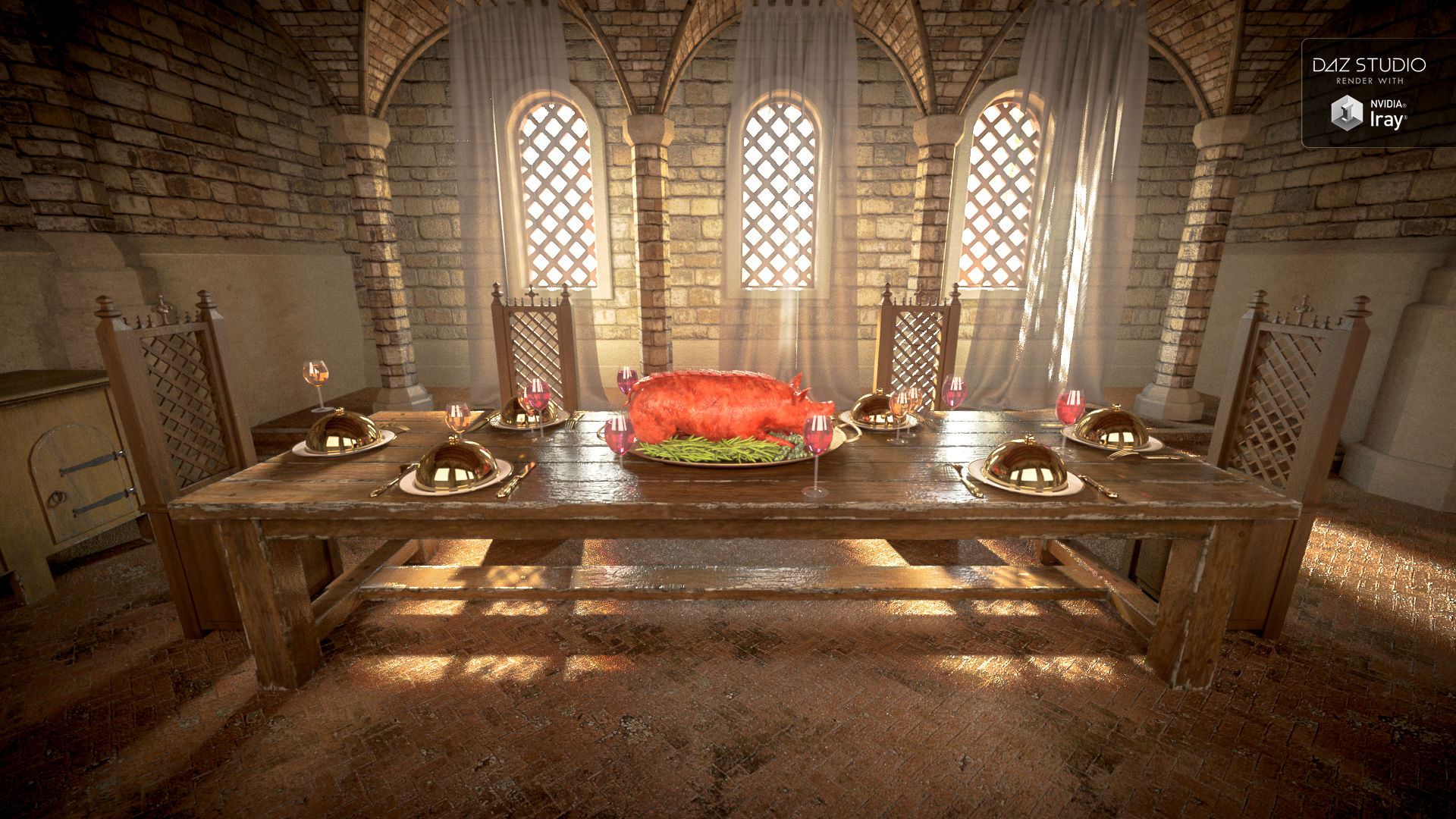 Ancient Room Ancient Room by: powerage, 3D Models by Daz 3D