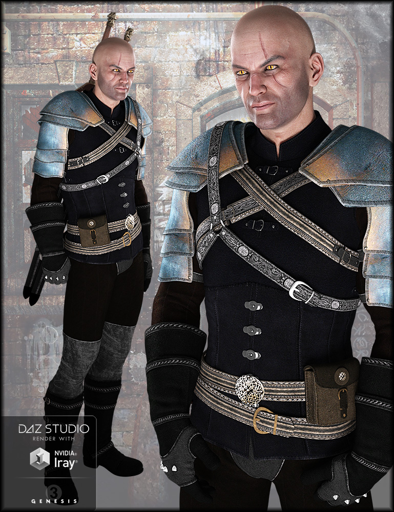 Hunter Gear Outfit Textures by: Shox-Design, 3D Models by Daz 3D