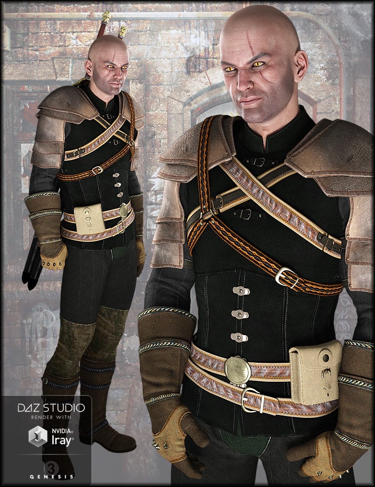 Hunter Gear Outfit Textures Hunter Gear Outfit Textures by: Shox-Design, 3D Models by Daz 3D